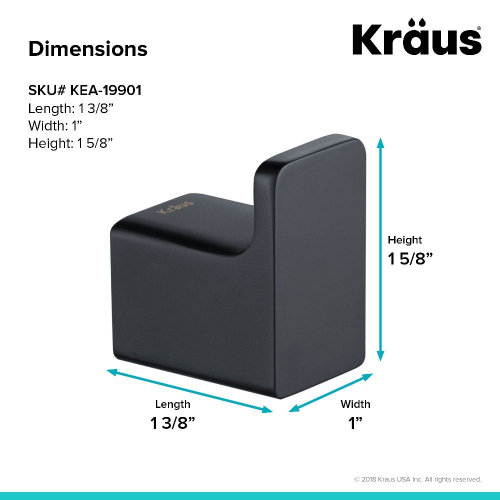 Гачок STELIOS KEA-19901MB Kraus-foto6