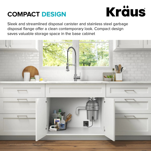 Подрібнювач харчових відходів KWD210-75MGR Kraus-foto12