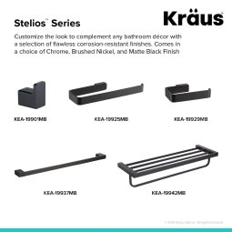 Гачок STELIOS KEA-19901MB Kraus-foto4