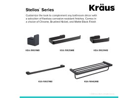 Гачок STELIOS KEA-19901MB Kraus-foto4