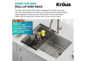Багатофункціональна силіконова сушка KRM-10BLACK-foto11