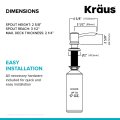 Дозатор миючого засобу KSD-54BB Kraus