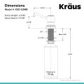 Дозатор миючого засобу MYLO KSD-52MB Kraus