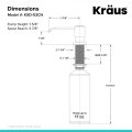 Дозатор миючого засобу KSD-53CH Kraus