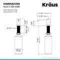 Дозатор миючого засобу KSD-53MB Kraus