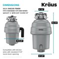 Подрібнювач харчових відходів KWD210-75MGR Kraus