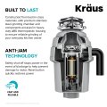 Подрібнювач харчових відходів KWD210-75MGR Kraus