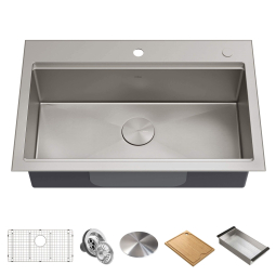 Кухонна мийка Kore KWT300-32 верхнього та нижнього монтажу, WORKSTATION-foto9