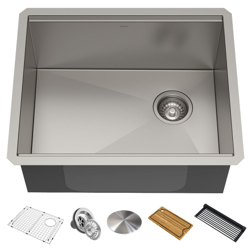 Кухонна мийка KWU111-23 нижнього монтажу, WORKSTATION