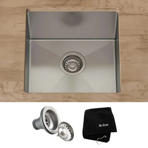 Мийка кухонна стальна KHU101-17 STANDART PRO™ Kraus-foto4