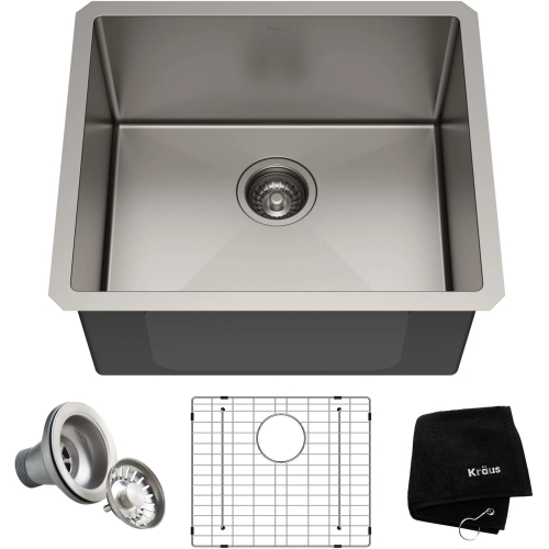 Мийка кухонна стальна STANDART PRO™, KHU101-21, Kraus-foto4
