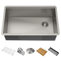 Кухонна мийка Kore KWU110-30 нижнього монтажу, WORKSTATION