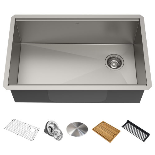 Кухонна мийка Kore KWU110-30 нижнього монтажу, WORKSTATION-foto2