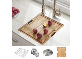 Кухонна мийка KWU111-17 нижнього монтажу, WORKSTATION-foto12