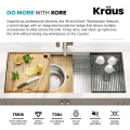 Мийка кухонна стальна KORE™ KWU120-45 KRAUS Товар з вітрини