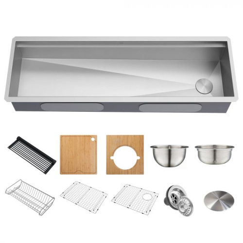Кухонна мийка Kore KWU210-57 нижнього монтажу, WORKSTATION-foto12