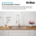 Мийка кухонна стальна KBU27 Kraus
