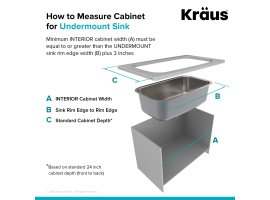 Мийка кухонна стальна KBU27 Kraus-foto6