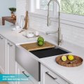 Кухонна мийка Kore KWF410-30 з переднім фартуком нижнього монтажу, WORKSTATION