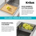 Кухонна мийка Kore KWT300-32 верхнього та нижнього монтажу, WORKSTATION
