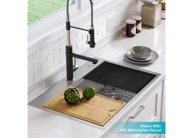 Кухонна мийка KWT310-30 верхнього та нижнього монтажу, WORKSTATION *Товар з вітрини-foto9