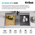 Кухонна мийка KWT310-30 верхнього та нижнього монтажу, WORKSTATION