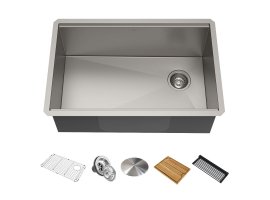 Кухонна мийка Kore KWU110-27 нижнього монтажу, WORKSTATION