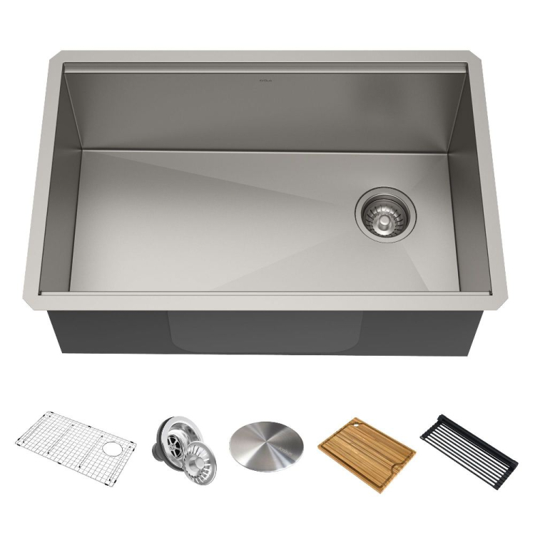 Кухонна мийка Kore KWU110-27 нижнього монтажу, WORKSTATION