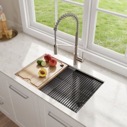 Кухонна мийка Kore KWU110-27 нижнього монтажу, WORKSTATION-foto6