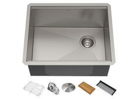 Кухонна мийка KWU111-23 нижнього монтажу, WORKSTATION