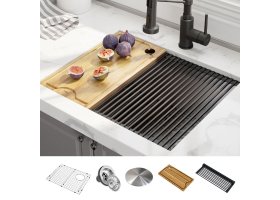 Кухонна мийка KWU111-23 нижнього монтажу, WORKSTATION-foto8