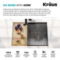 Кухонна мийка KWU111-23 нижнього монтажу, WORKSTATION