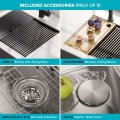 Кухонна мийка KWU111-23 нижнього монтажу, WORKSTATION