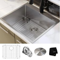 Кухонна мийка STANDART PRO верхнього та нижнього монтажу, KHT301-25