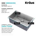 Мийка кухонна стальна PRECISION™, KHU100-30