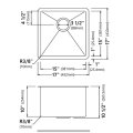 Мийка кухонна стальна KHU101-17 STANDART PRO™ Kraus