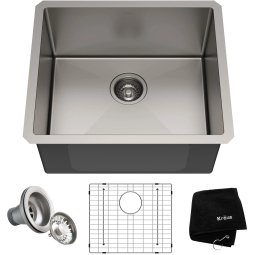 Мийка кухонна стальна STANDART PRO™, KHU101-21, Kraus-foto3