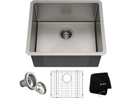 Мийка кухонна стальна STANDART PRO™, KHU101-21, Kraus-foto3