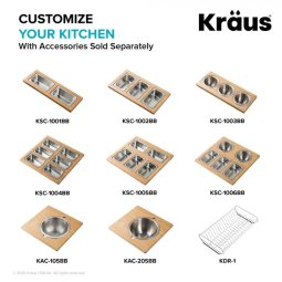 Кухонна мийка Kore KWF210-30 з переднім фартуком нижнього монтажу, WORKSTATION-foto2