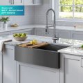 Кухонна мийка Kore KWF210-33/PGM WORKSTATION з переднім фартуком нижнього монтажу, покриття PVD