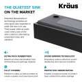 Кухонна мийка Kore KWF410-33/PGM WORKSTATION з переднім фартуком нижнього монтажу, покриття PVD
