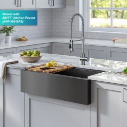 Кухонна мийка Kore KWF410-33/PGM WORKSTATION з переднім фартуком нижнього монтажу, покриття PVD-foto10