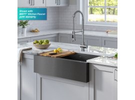 Кухонна мийка Kore KWF410-33/PGM WORKSTATION з переднім фартуком нижнього монтажу, покриття PVD-foto10