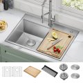 Кухонна мийка Kore KWT302-30 верхнього та нижнього монтажу, WORKSTATION