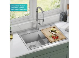 Кухонна мийка Kore KWT302-30 верхнього та нижнього монтажу, WORKSTATION