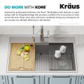 Кухонна мийка Kore KWT310-33 верхнього та нижнього монтажу, WORKSTATION