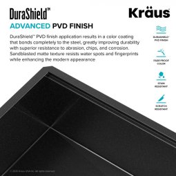 Кухонна мийка Kore KWT310-33/PGM верхнього та нижнього монтажу с PVD покриттям, WORKSTATION-foto17