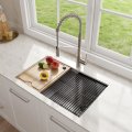 Кухонна мийка Kore KWU110-30 нижнього монтажу, WORKSTATION