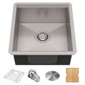 Кухонна мийка KWU111-17 нижнього монтажу, WORKSTATION