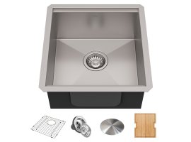 Кухонна мийка KWU111-17 нижнього монтажу, WORKSTATION